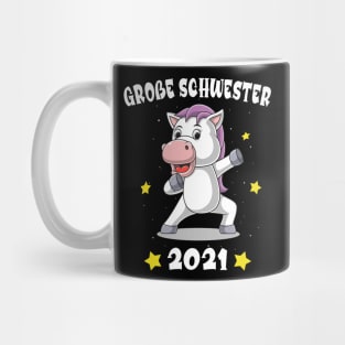 Große Schwester 2021 Einhorn für Mädchen Mug